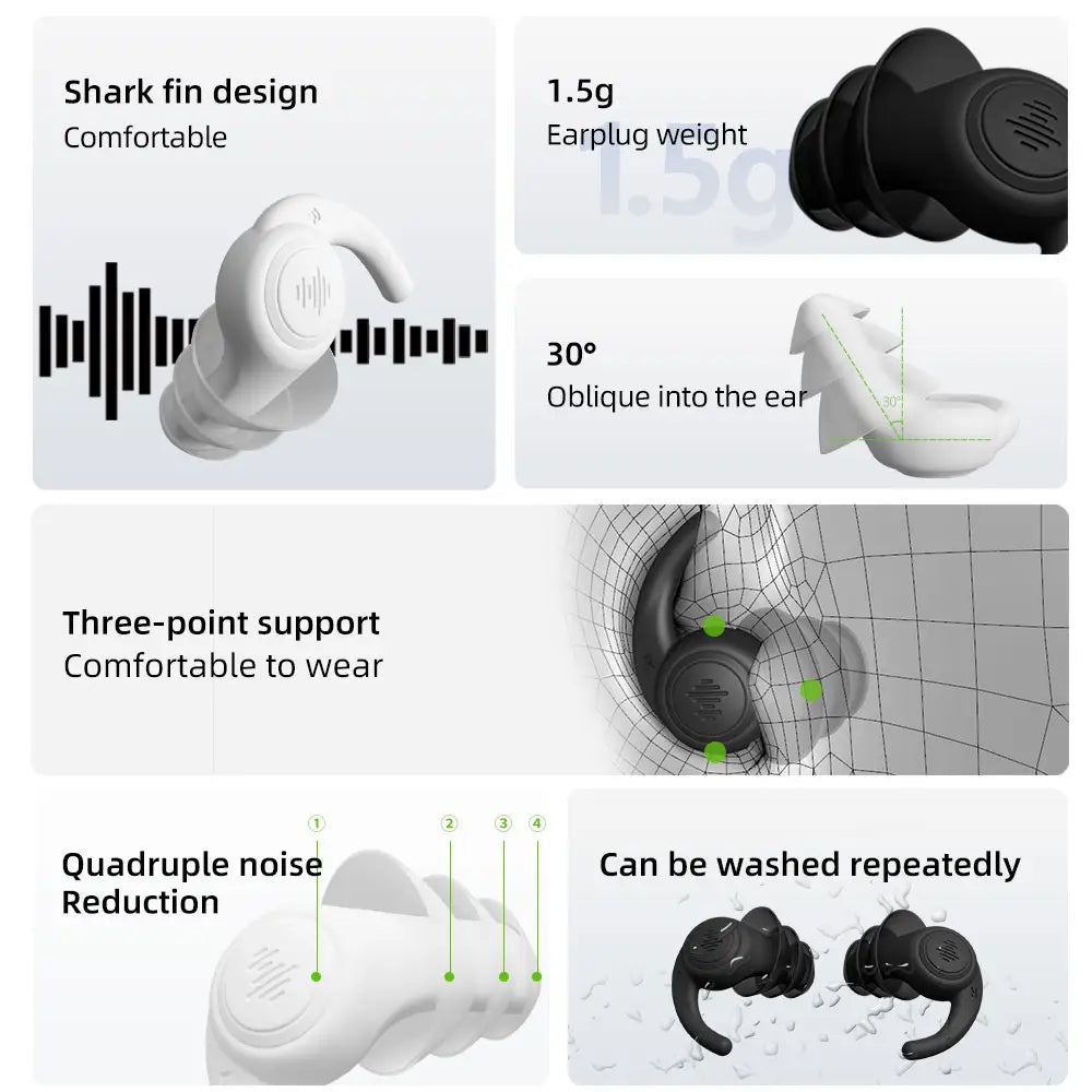 Sleep Noise Reduction Earplugs